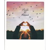 Carte Noël Pickmotion de @Mrtin - Santé et Amour - 10.5x13 cm